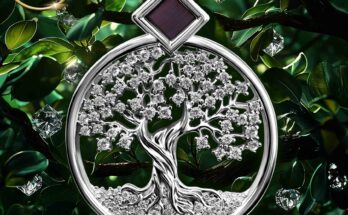 Tree Pendant Silver With Bible Inside From My Nano Jewelry